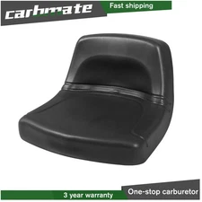 Universal Seat Black Lown Back TM333BL Replacement Lawn Mower Tractor Seat