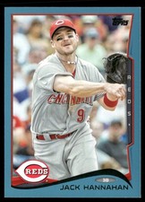 Jack Hannahan 2014 Topps Wal-Mart Blue #80 Z1