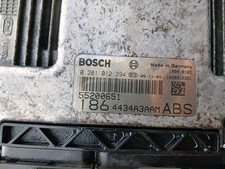Ecu Control Unit Fiat Multipla Ii 1.9 Jtd From 2003 To 2006 Cod 55200651 A