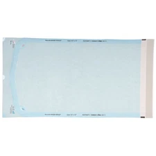 House Brand Dentistry 100538 Sterilization Pouches 7.5" X 13" Blue Film 200/Pk