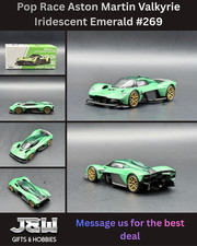 Pop Race Aston Martin Valkyrie Iridescent Emerald 640269 1/64