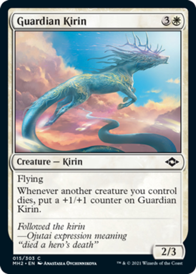 Guardian Kirin - Modern Horizons 2 #015/303 MTG Magic The Gathering
