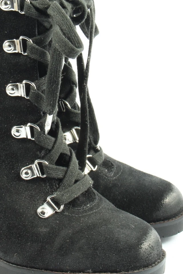 SAM EDELMAN Bottines à lacets Dames Bottines T EU 37 noir style décontracté - Photo 3/4