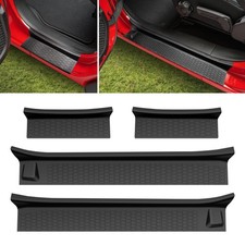 Door Sill Guards Kit Fit for 2018-2026 Jeep Wrangler JL Unlimited, Door Sill Pro