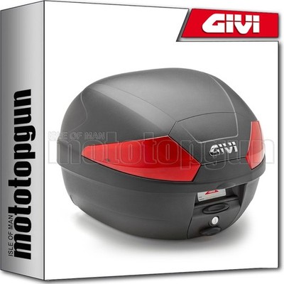 GIVI KAWASAKI NINJA 400 2018 18 2019 19 2020 20 BLACK MONOLOCK CASE 29 LT