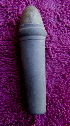 EXCAVATED .54 CAL. BURNSIDE CARBINE BULLET-M&M # 171  (PORT HUDSON)