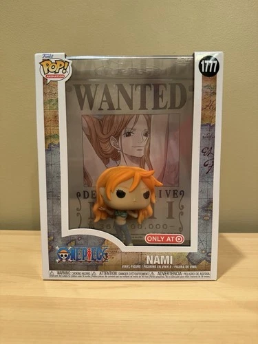 Funko Pop! Vinyl: One Piece Nami Wanted Poster #1777 Target Exclusive W Protectr