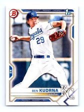 #BD-73 2021 Bowman Draft Ben Kudrna Kansas City Royals