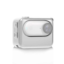 For Insta360 GO 3 / GO 3S PULUZ Camera Charging Case Silicone Case (White)