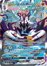 Rapid Strike Urshifu VMAX - 170/163 - Pokemon Battle Styles Alt Art Rare Card NM