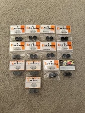 (13) PAIRS - PN Racing Mini-Z Racer Mini-Z AWD Aero Dish Wheels - Black - NEW!