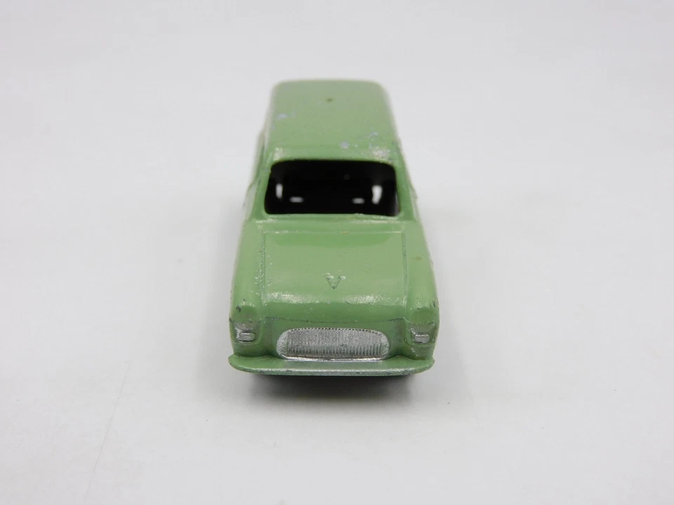 Lesney Matchbox 59A Ford Thames Van SINGER pale green B type box diecast 55mm - Immagine 4 di 4