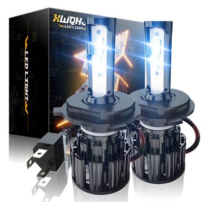 For Kia Soul 2024-2025 Super Bright High Low Beam H4 9003 HB2 LED Headlight Bulb
