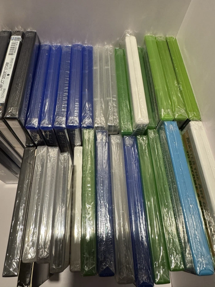 Lote de 36 juegos sellados PS5 PS4 PS3 PS2 Xbox Switch Wii DS GBA PC todos sellados de fábrica Foto 2 de 4