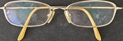 Vintage Giorgio Falci Brillengestell Goldfarben Brille Mod 105382 Italy
