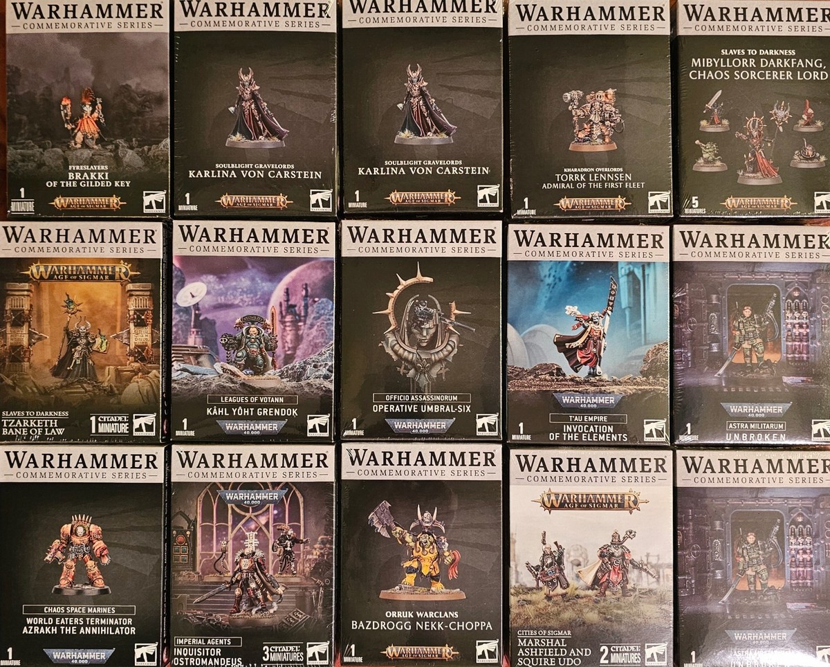 Warhammer Commemorative Series Lot - Warhammer+, Store Anniversary