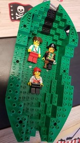 LEGO 6250 CROSS BONE CLIPPER Pirates 100% Complete!!!