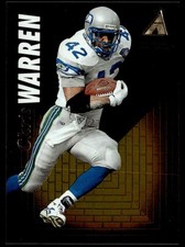 1995 Pinnacle Zenith Chris Warren Seattle Seahawks #Z42