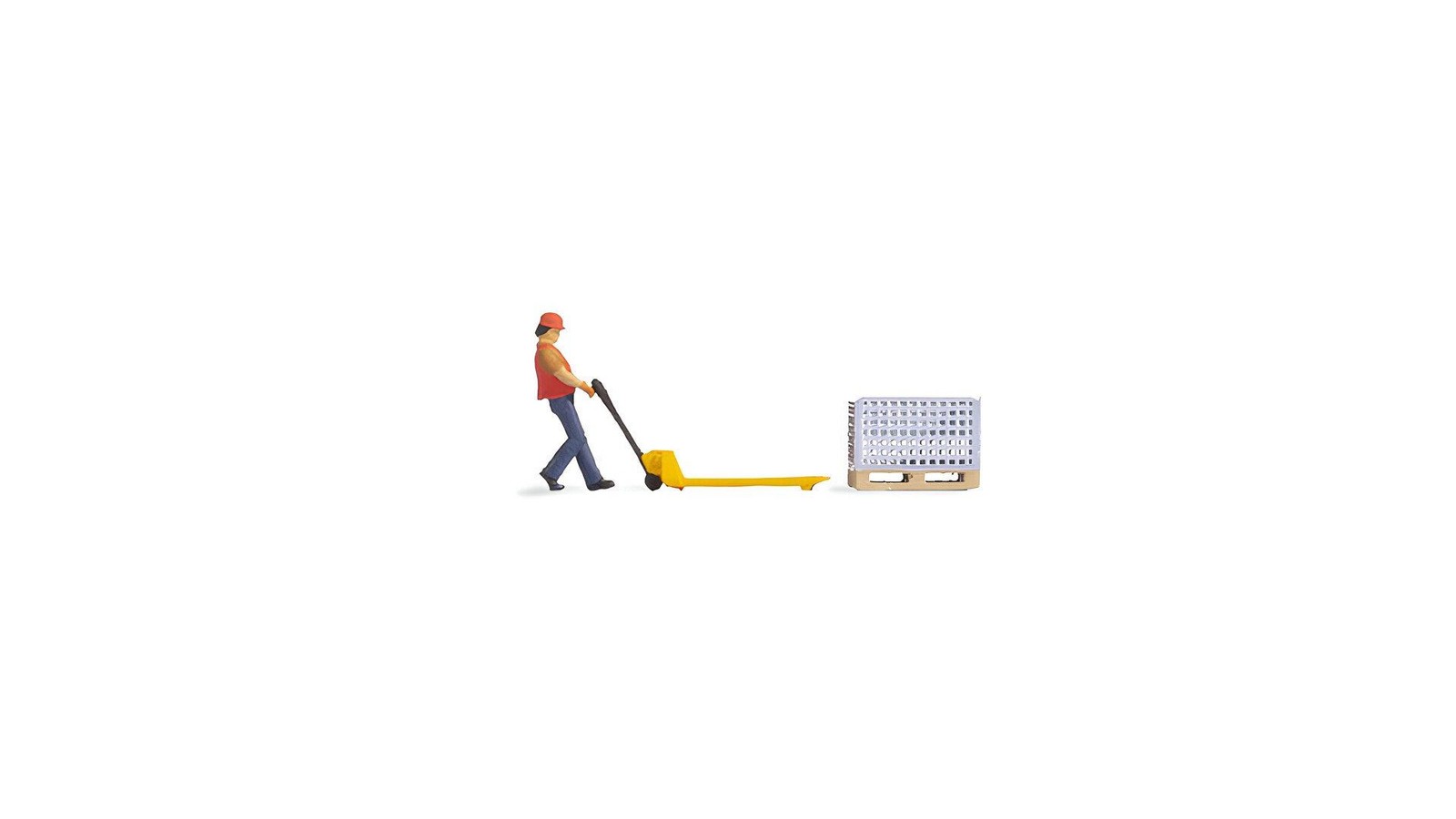 Warehouse Worker OO/HO figure set Noch 16525
