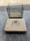 H.Duty Metal Folding Dog Crate, Metal floor pan + Pad included - FREE SHIPPING