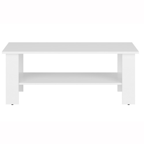 Couchtisch - weiß matt - 115 cm Sofatisch Wohnzimmertisch Beistelltisch - Bild 5 von 5