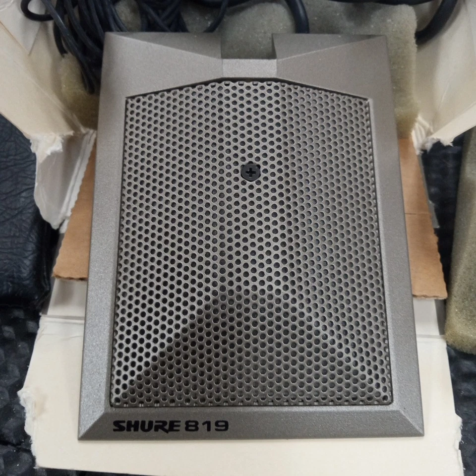 Shure 819 Unidirectional Surface Mount Condenser Microphone,  w/Box - Image 2 of 4