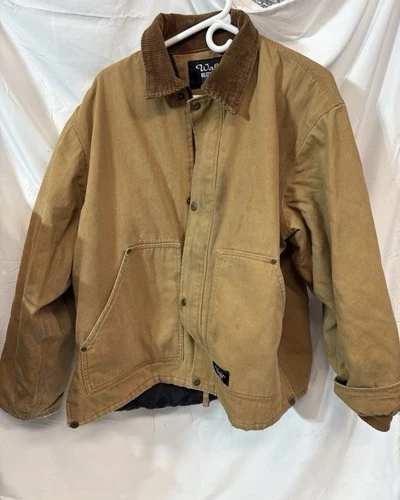 Vintage Walls Blizzard Pruf Men's Hunting Work Brown Jacket Size LG Regular - product listing photo