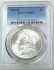 1901 O Morgan Silver Dollar PCGS MS64 Frosty Bright Luster New Holder #L338A