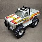 Vintage Tonka Truck 1983 Tuff Mudder Good Year Hurst Shifters 4x4 GoodYear White