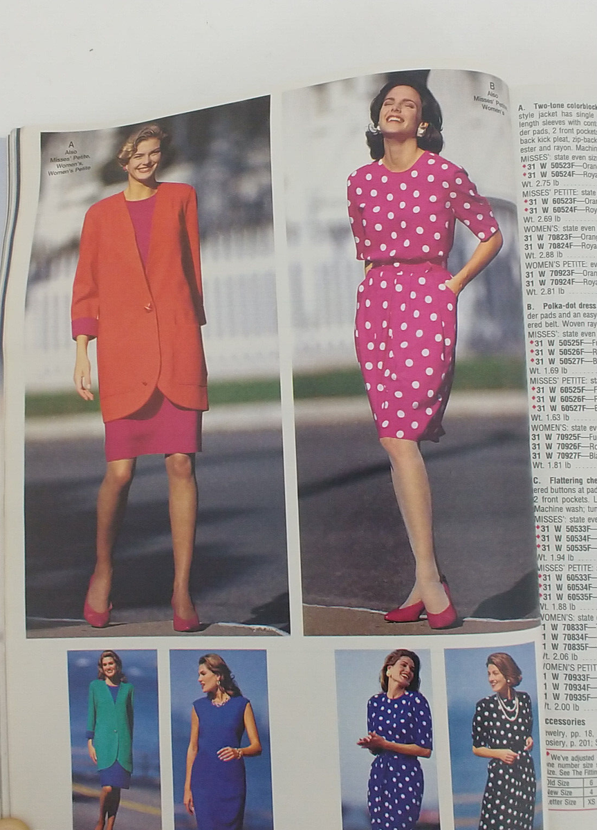 1993 Sears Spring/Summer Catalog Vintage 90s Fashion Home Decor