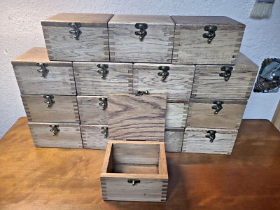 Solid Mixed Woods Box - Keepsake, Jewelry, Stash Box