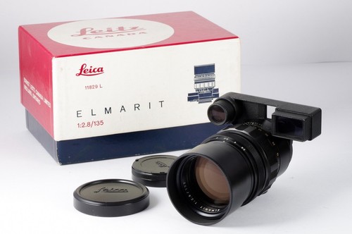 Objetivo Leica ELMARIT 2.8 135mm LEITZ LENS con caja - Picture 2 of 8