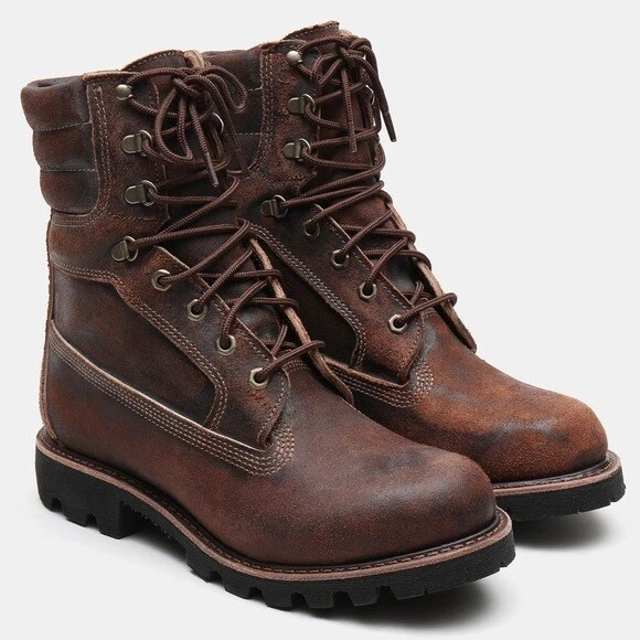 Abstracción una taza de Diversidad TIMBERLAND AMERICAN CRAFT 8&#034; INCH BOOTS WATERPROOF HANDMADE MADE IN  USA MEN&#039;S | eBay