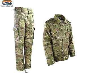 BOYS GIRLS CHILDRENS ARMY OUTFIT TROUSERS JACKET KIDS MILITARY CAMO PRESENT