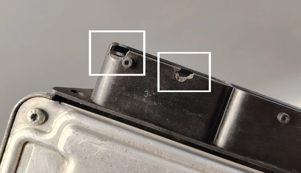 05 08 VW Golf V Jetta 2.0 FSi ENGINE CONTROL MODULE ECM 0261S02257 06F906056EK - Image 2 of 4