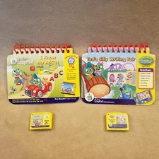 For My First LeapPad - 2 Books & Matching Cartridges FREE SHIPPING