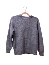 LOFT Women's Sweater Speckled Pullover Crew Neck. Lavender. Size XS