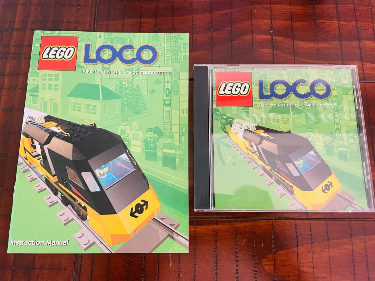Lego LOCO Train 2000 CD-ROM PC DISC Software Media with