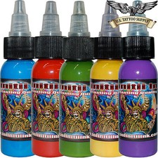 Tinta para tatuaje Infinitii 1 oz juego de 5 piezas #5