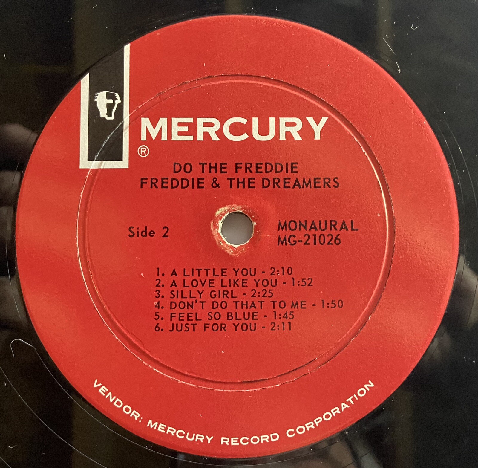 Freddie & the Dreamers "Do The Freddie” Vinyl LP Mono Mercury Records (1965) eBay