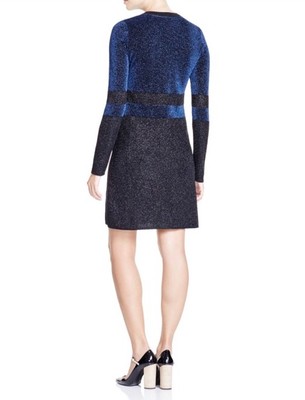 tory burch striped knit dress Tory Burch Striped Jacquard Knit Sweater Dress Never Worn