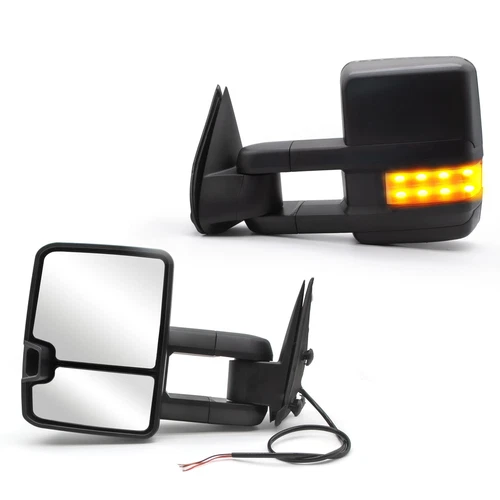 Manual Adjustment Towing Mirrors fits 2002-2006 Chevy Silverado 2500 LH RH Side