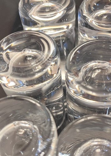 (6) Vintage Shot Glasses Schott Zweisel Tritan Germany Barware Crystal Sniffer - Picture 7 of 15