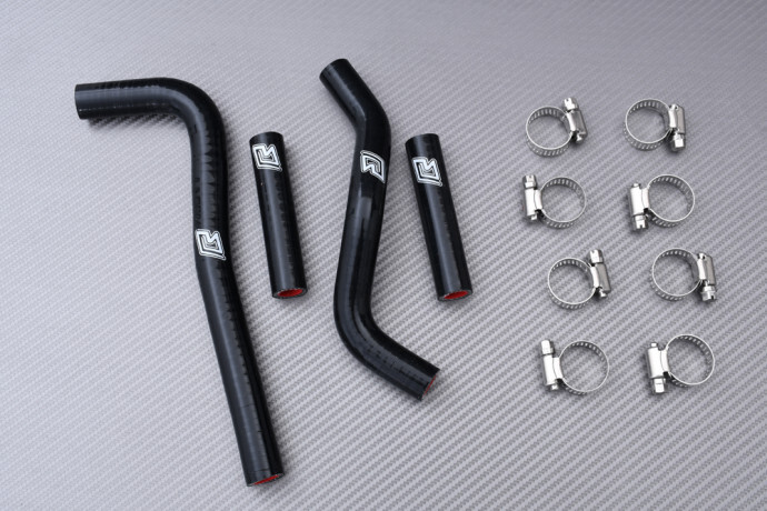 Kit tuyaux radiateur eau noir pour vivre à fond le motocross sur Honda CRF150 RB