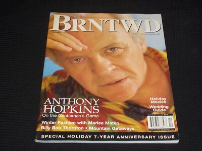 2001 DECEMBER BRNTWD MAGAZINE - SIR ANTHONY HOPKINS COVER - L 12146