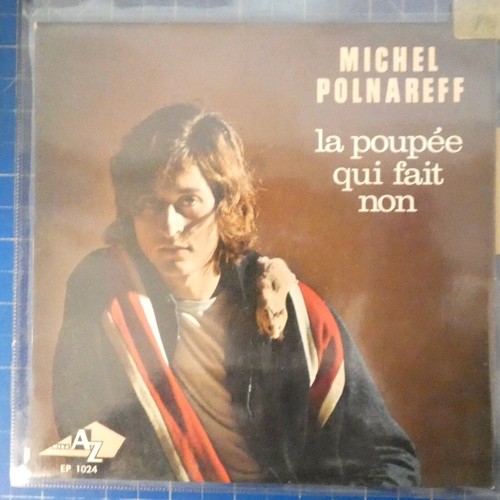 Michel Polnareff La poupee qui fait non Vogue EP1024 Single H17205