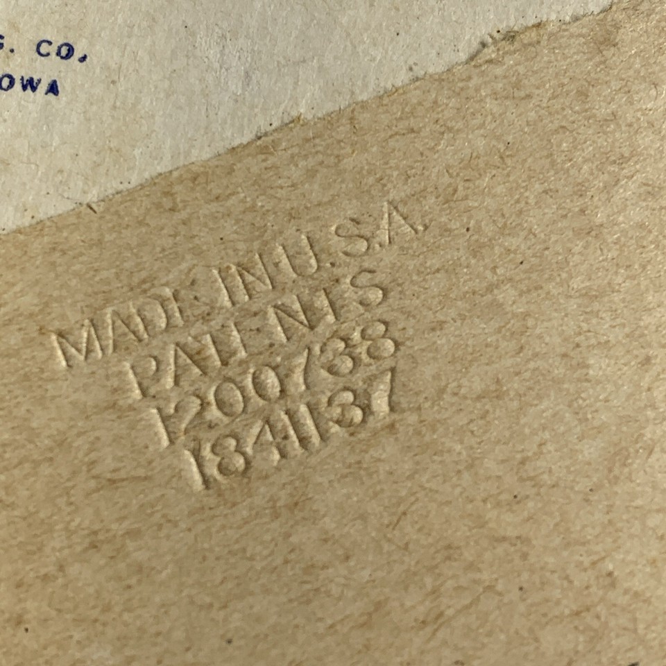 1930’s Falstaff Beer St Louis Adv Hand Fan Higginsville Missouri Winter