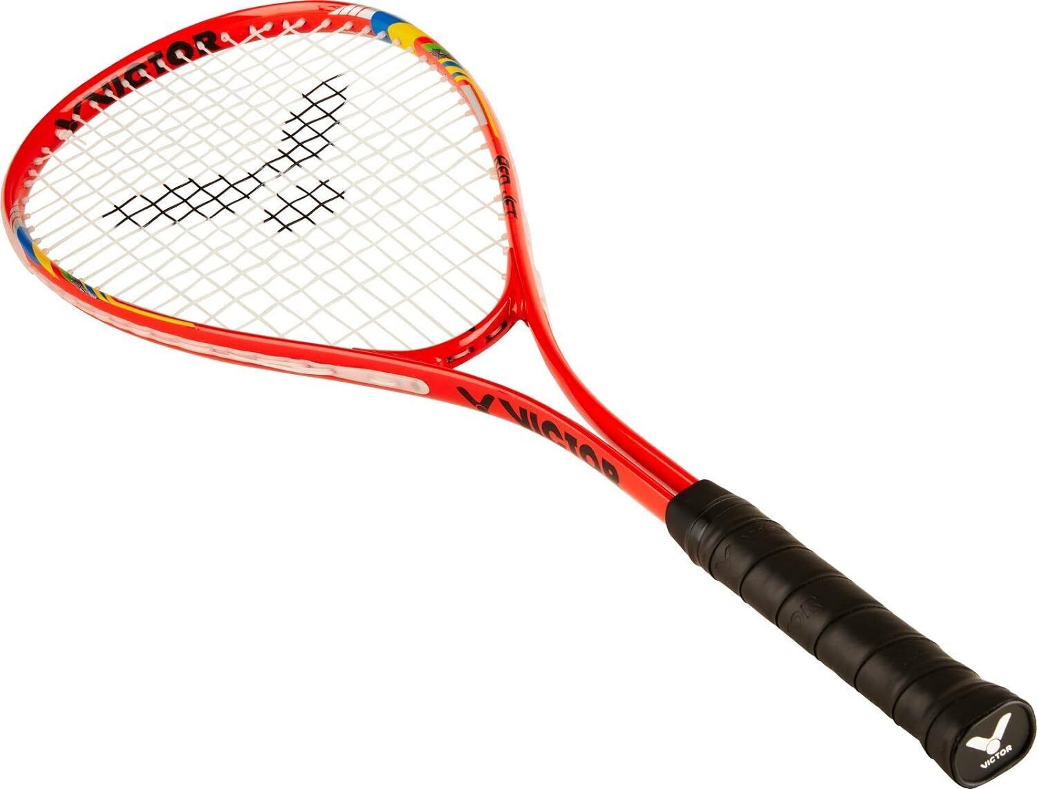 VICTOR Squash Schläger Red Jet Set 2x Racket Tasche 3x Squashbälle