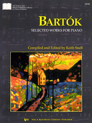 ''BARTOK-SELECTED WORKS FOR PIANO'' MUSIC BOOK-INTERMEDIATE-BRAND NEW ON SALE!!