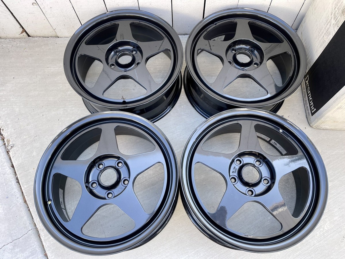 Rare JDM Desmond RegaMaster Marquis Promoda 17x7 +45 5x114 civic